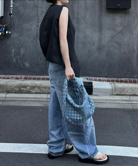 cotton linen vest & slacks