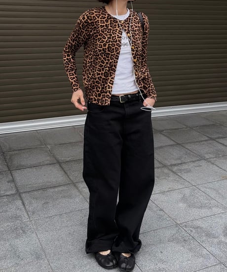 black cotton pants