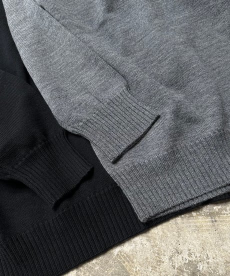 crew neck wool knit