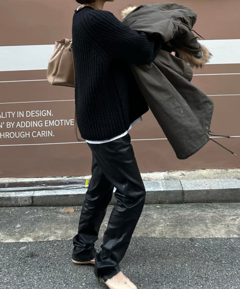 new fake leather pants | ok.soon