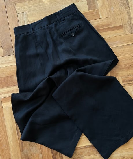 cotton linen vest & slacks