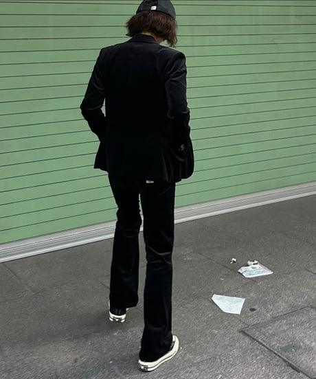ok.soon×piccadilly velours jacket(black)