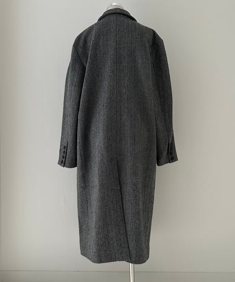 herringbone wool coat