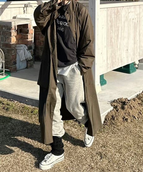 military nylon coat