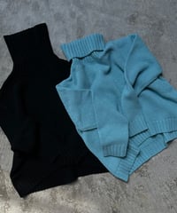 pullover turtle knit