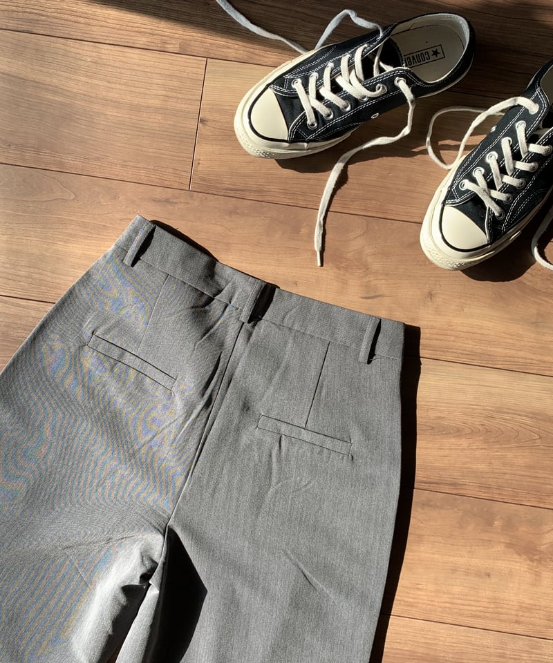 2ボタンワイドスラックスgray | ok.soon 2ボタンワイドスラックスgray | ok.soon