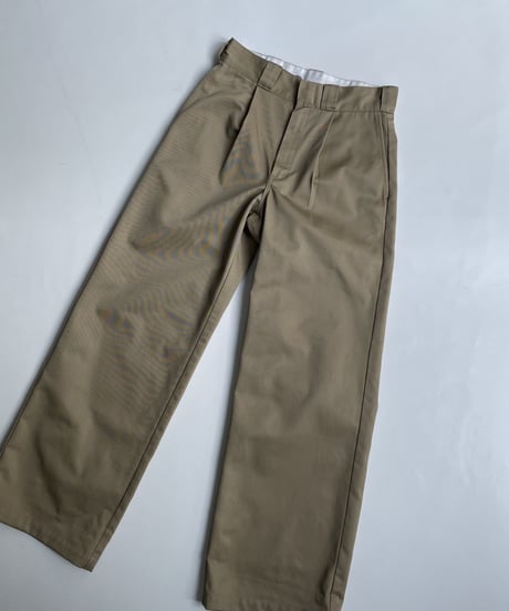 ok.soon×dickies wide chino pants(new beige)