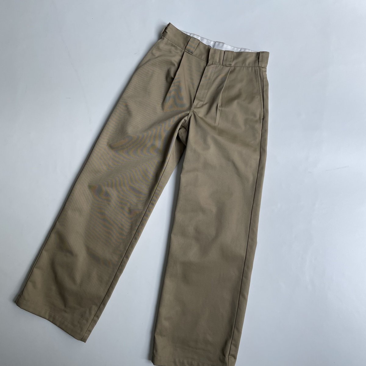 ok.soon×dickies wide chino pants(new beige) | o