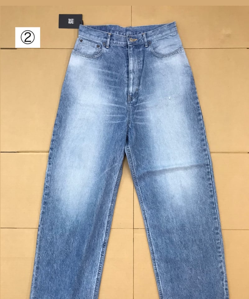 ⚠️damage⚠️original wide denim size3 | ok.soon ⚠️damage⚠️original wide denim size3 | ok.soon