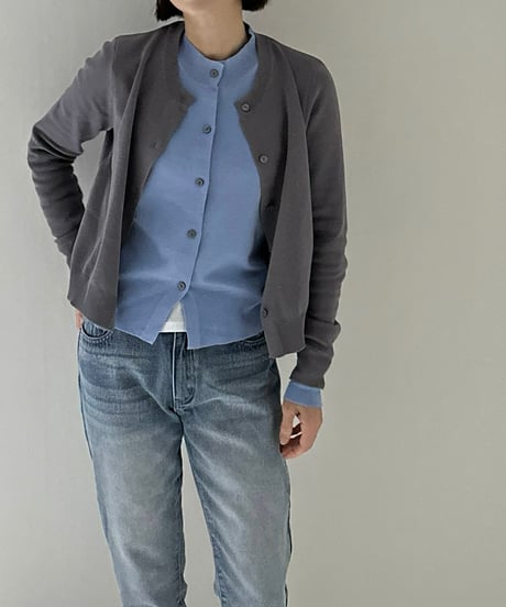 layered cardigan