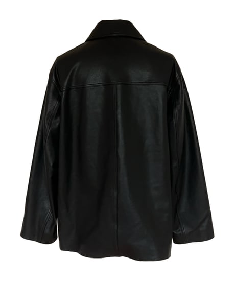 basic leather jacket