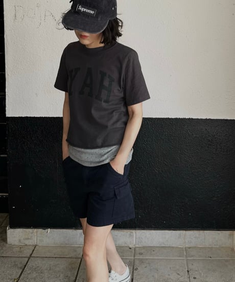 original logo t shirt black(sumikuro)