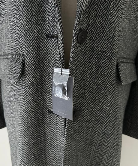 herringbone wool coat