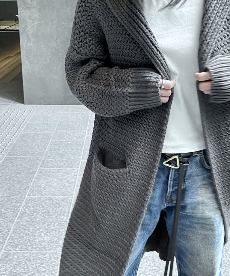 oksoon オクスン ニットカーディガン コーディガン ok.soon ニット layered cardigan | ok.soon