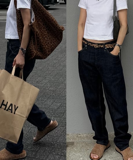 ［pre-order］leopard leather bag