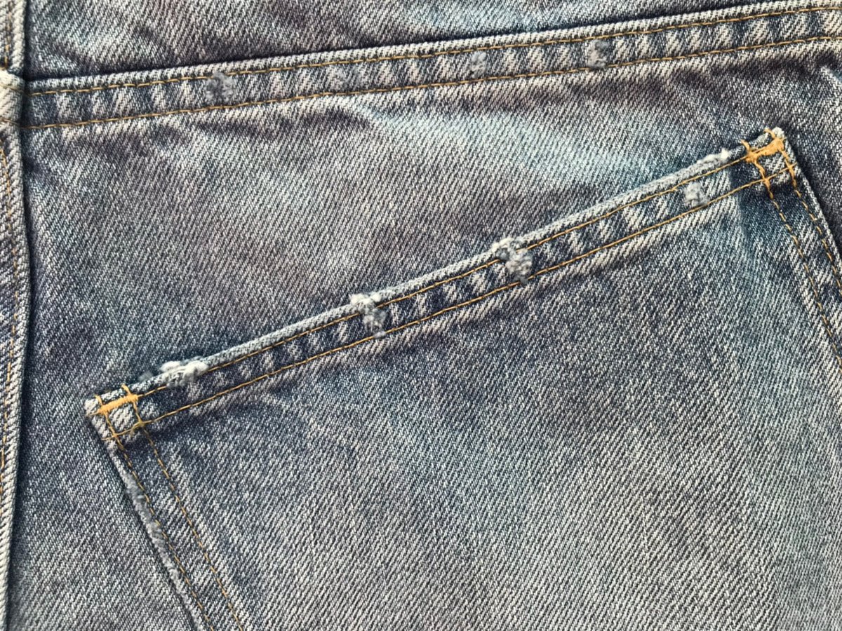 ⚠️damage⚠️original wide denim size3 | ok.soon ⚠️damage⚠️original wide denim size3 | ok.soon