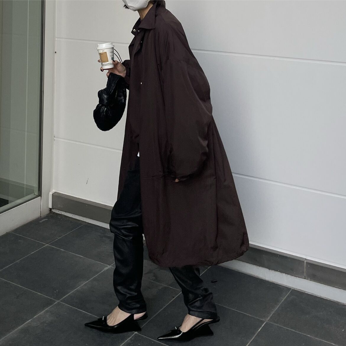 Brook Soutien Collar Coat ブラウン サイズ① SOUTIEN COLLAR COAT – Shinzone