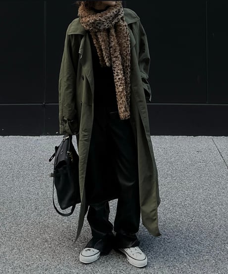 military trench coat