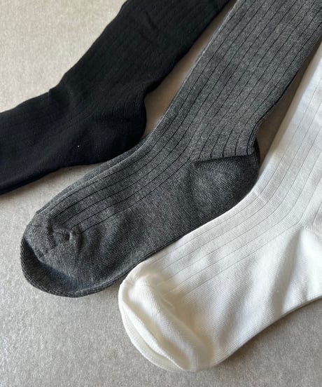 3pack lib socks(black/gray/white)