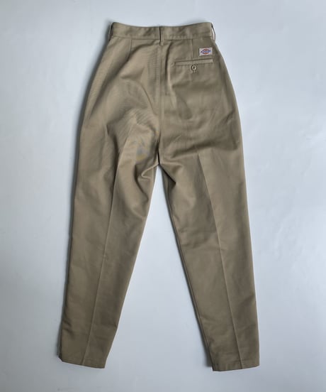 ok.soon×dickies  2tuck tapered chino pants