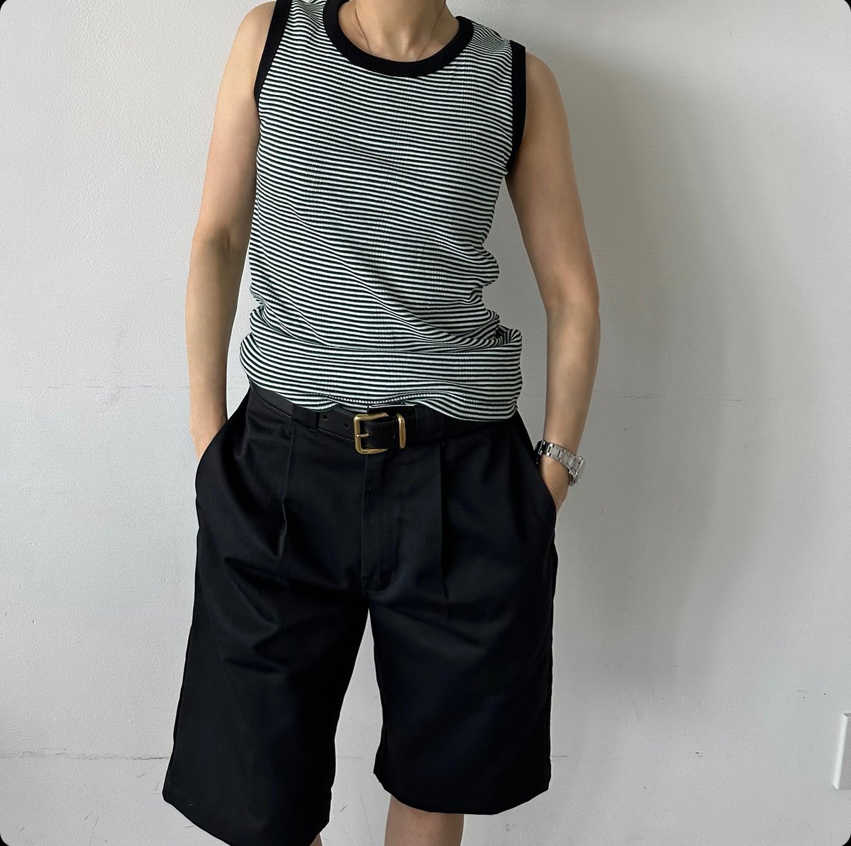 ok.soon×dickies chino half pants | ok.soon