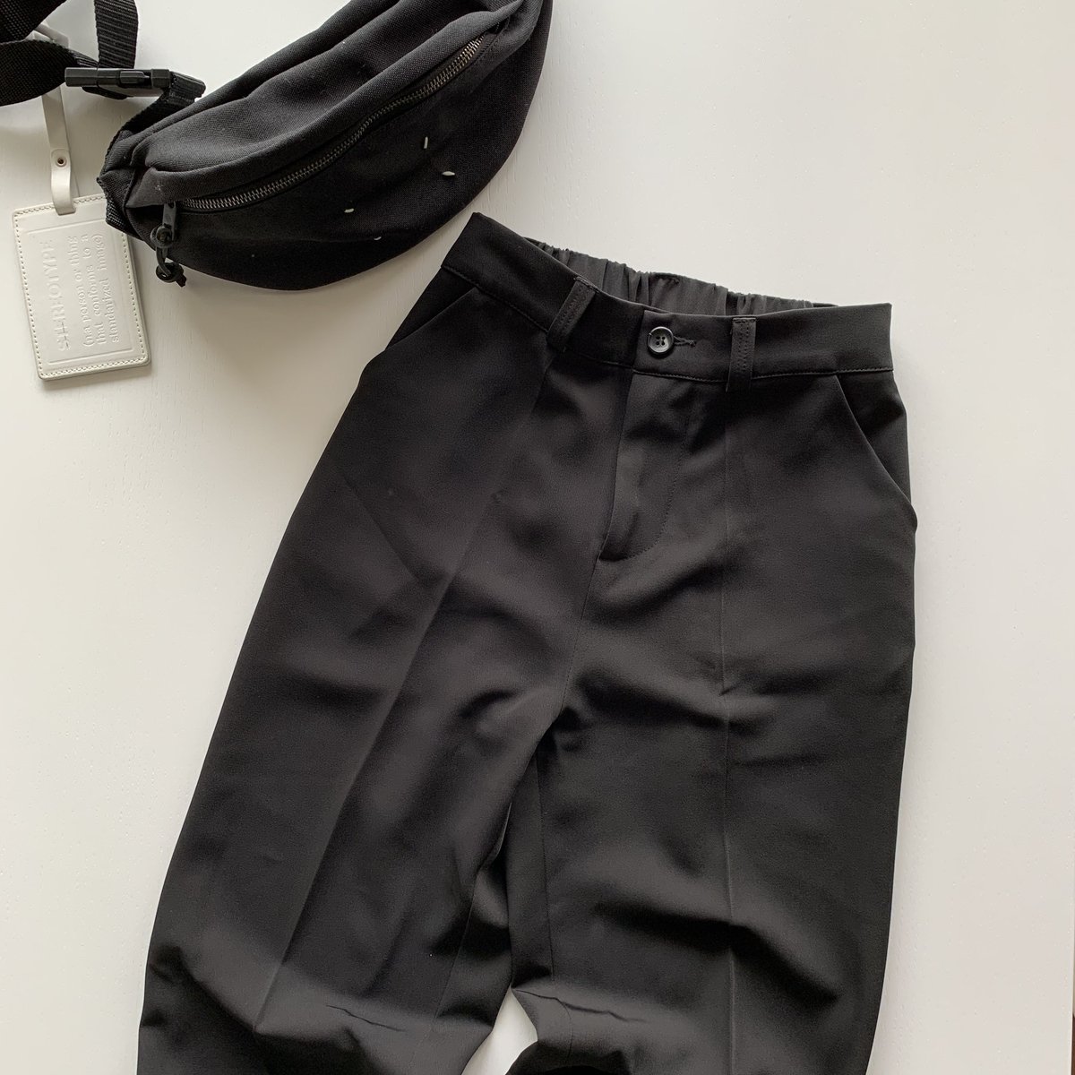 straight slacks (black) | ok.soon straight slacks (black) | ok.soon