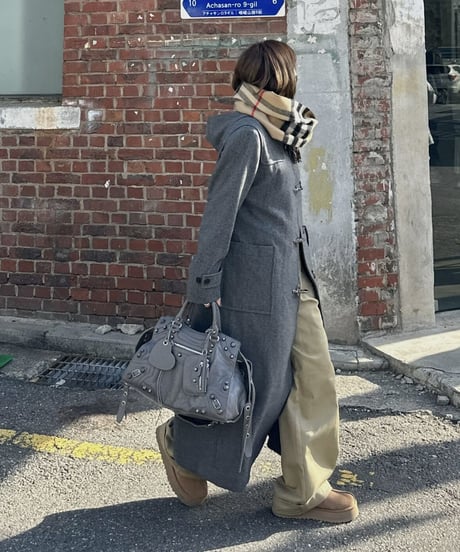 fireman duffle coat(gray)