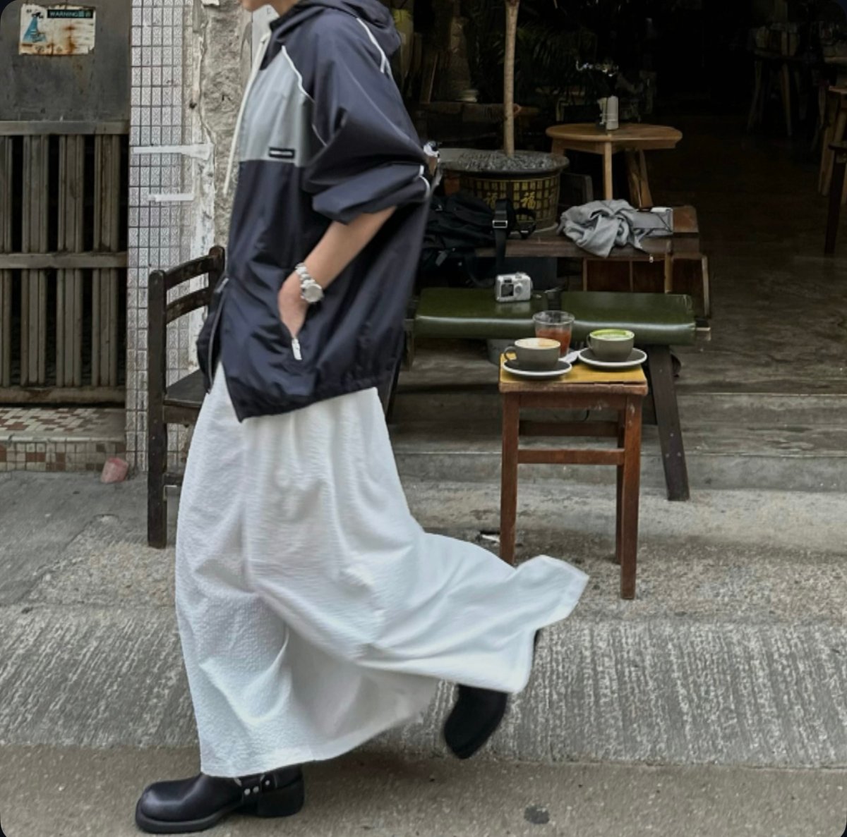 【ok.soon】 新品未使用⭐︎gingham check long skirt gingham check long skirt | ok.soon