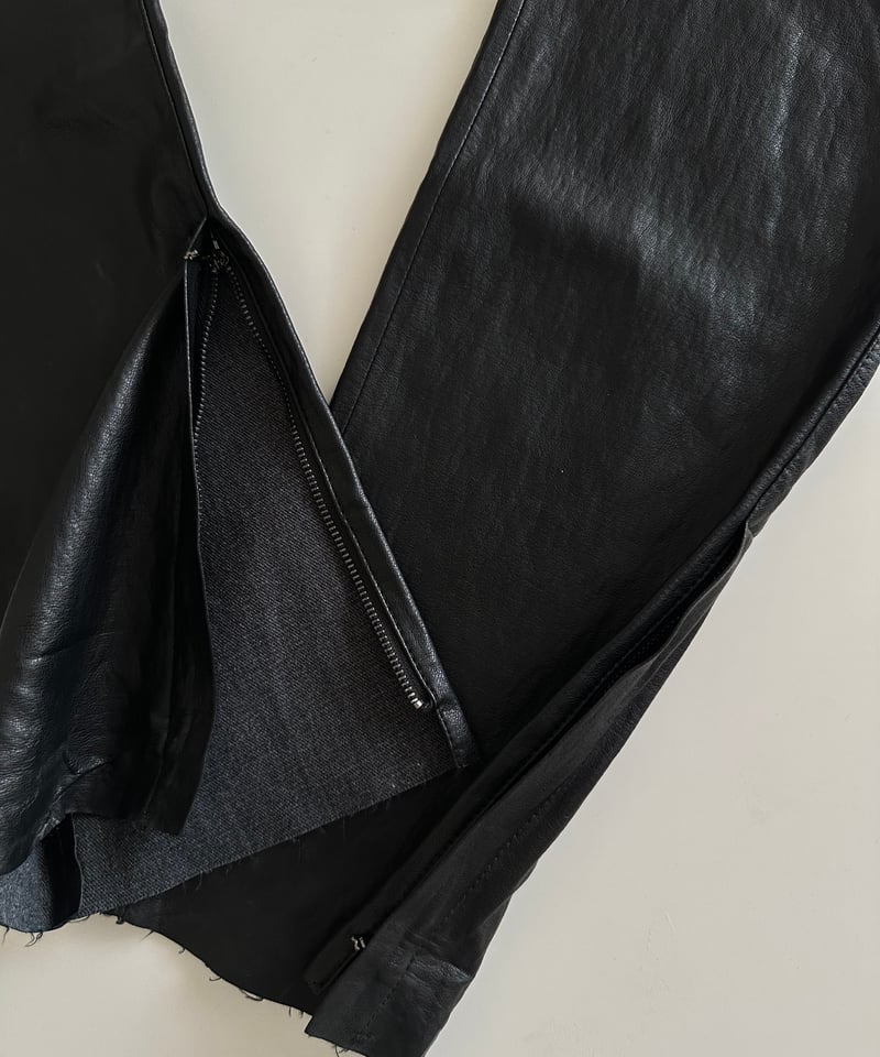 new fake leather pants | ok.soon