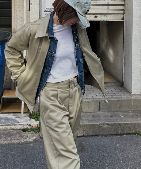 ok.soon×dickies eisenhower jacket