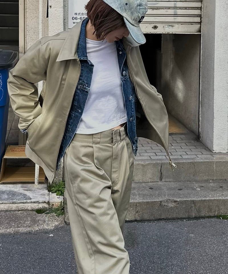 ok.soon×dickies eisenhower jacket | ok.soon ok.soon×dickies eisenhower jacket | ok.soon