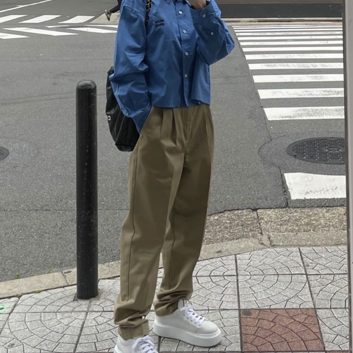 ok.soon×dickies 2tuck tapered chino pants | ok ok.soon×dickies 2tuck tapered chino pants | ok