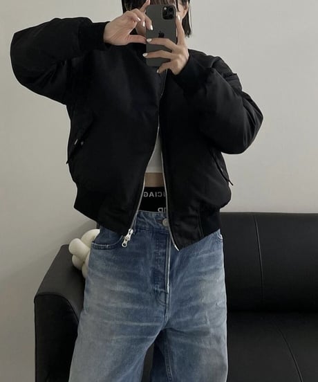 bomber blouson black