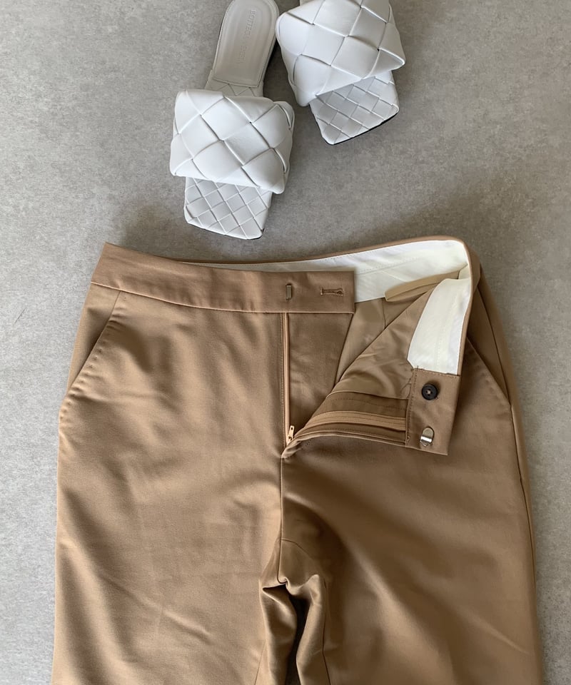 camelウール混セットアップスーツ | ok.soon