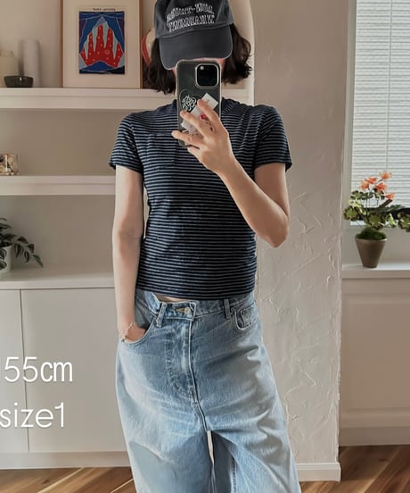 W stripe t shirt