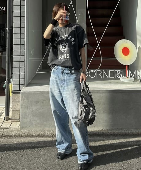original wide denim blue