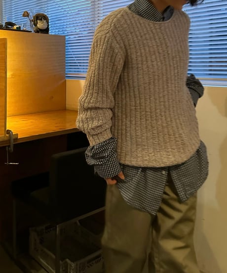 cotton mesh knit