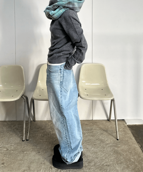 ［easy series］high neck sweater