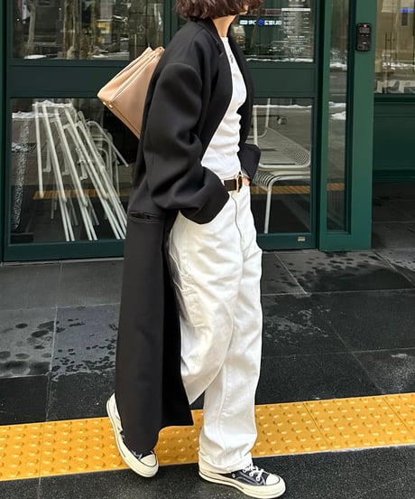 ok.soon×piccadilly cotton white painter pants