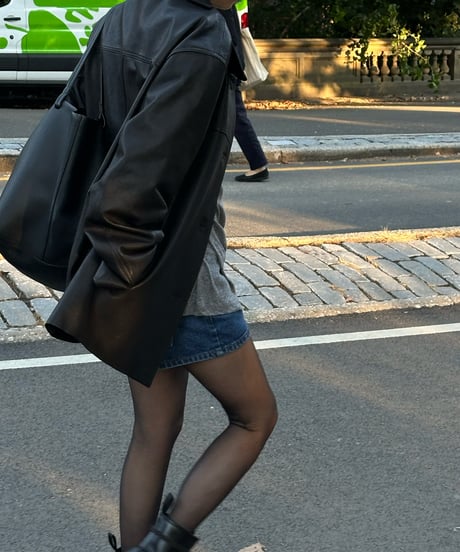 basic leather jacket