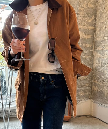 original work jacket brown