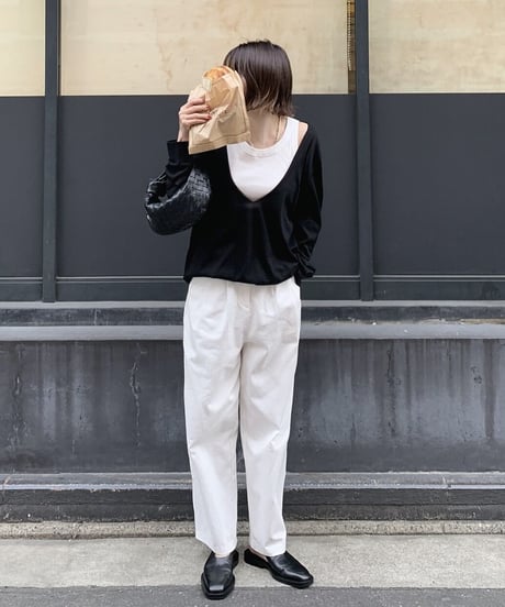 basic tank top (white/black)