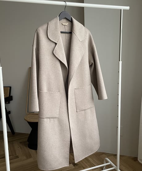 light melton coat(camel)