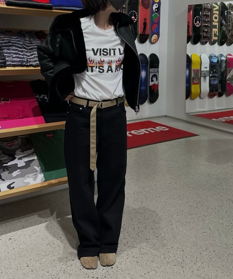 black cotton pants | ok.soon