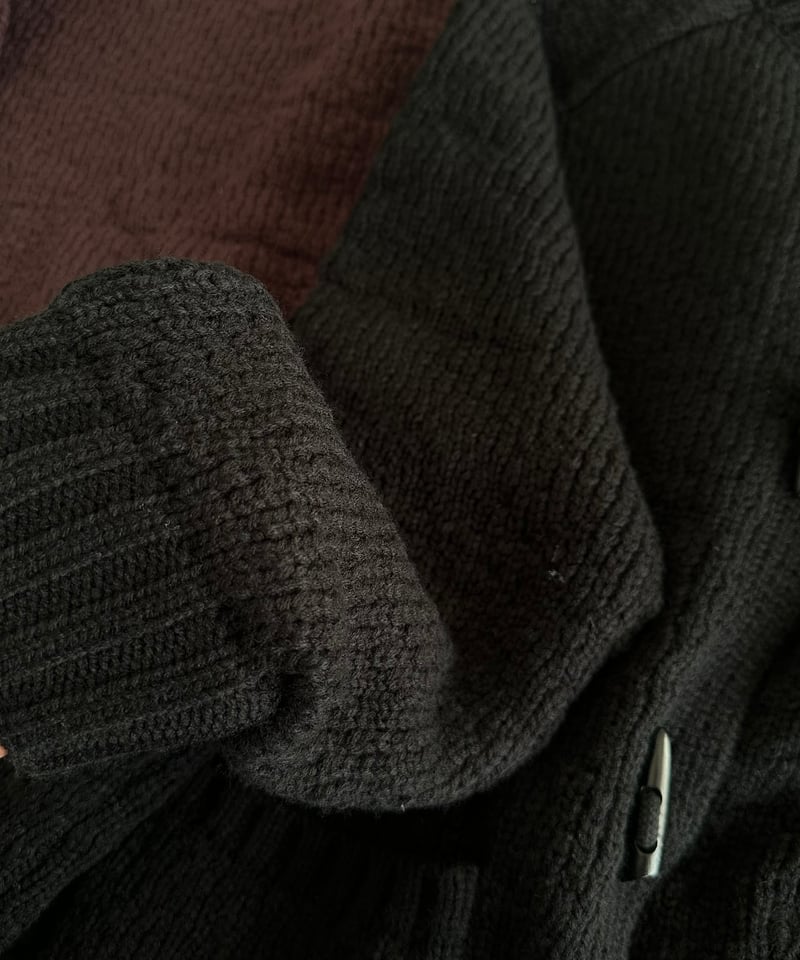 toggle button knit cardigan | ok.soon