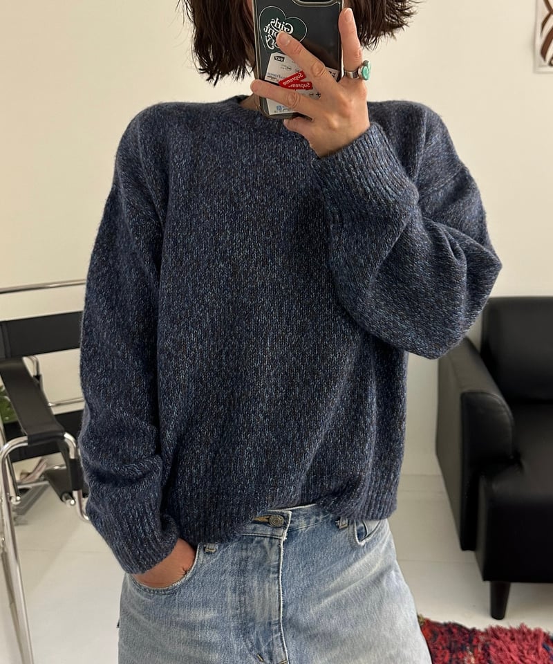mix blue knit | ok.soon mix blue knit | ok.soon