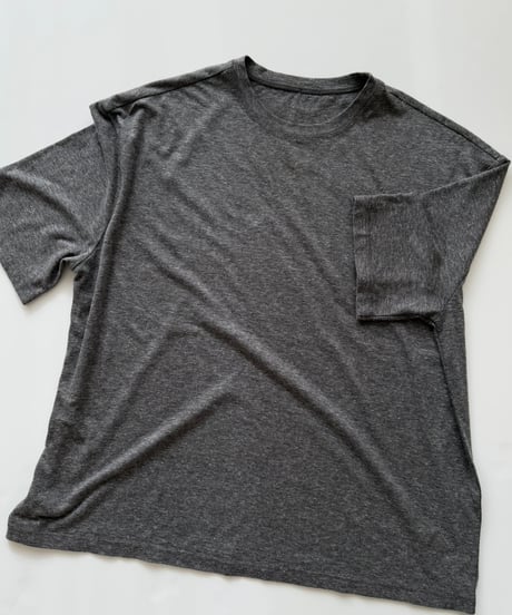 loose fit tshirt(gray/white)