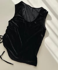 silk blend sleeveless