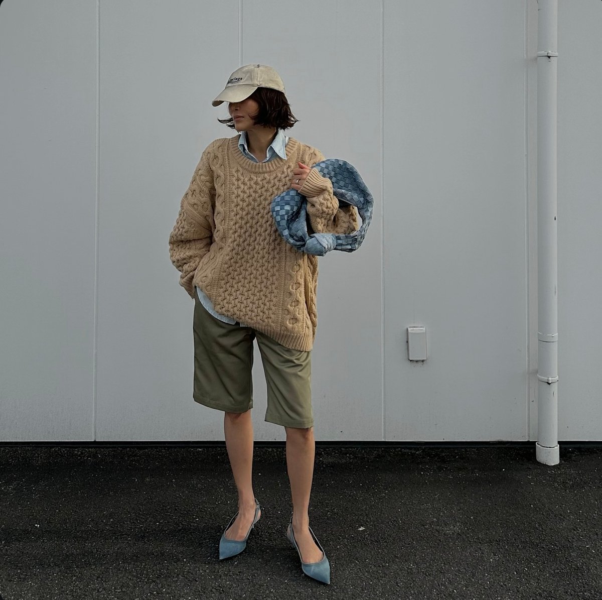 ok.soon×dickies chino half pants | ok.soon