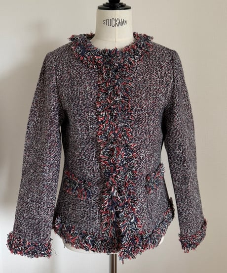 color tweed jacket